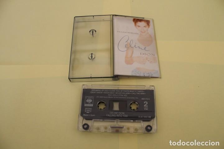 Casetes antiguos: CASETTE CASSETTE CELINE DION FALLING INTO YOU - Foto 1