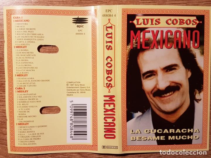Casetes antiguos: CASETE DE LUIS COBOS. MEXICANO - Foto 1