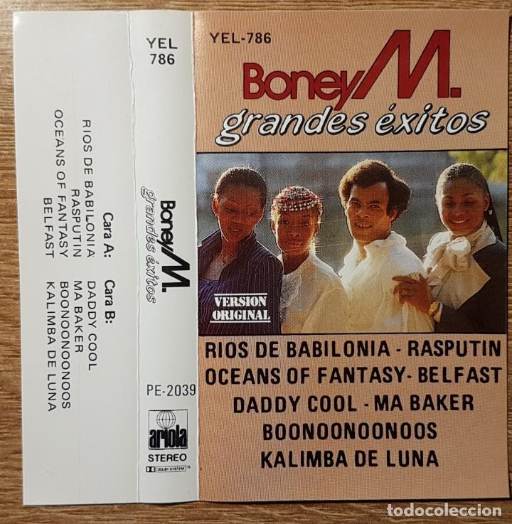 Casetes antiguos: CASETE DE BONEY M. GRANDES &Eacute;XITOS - Foto 1