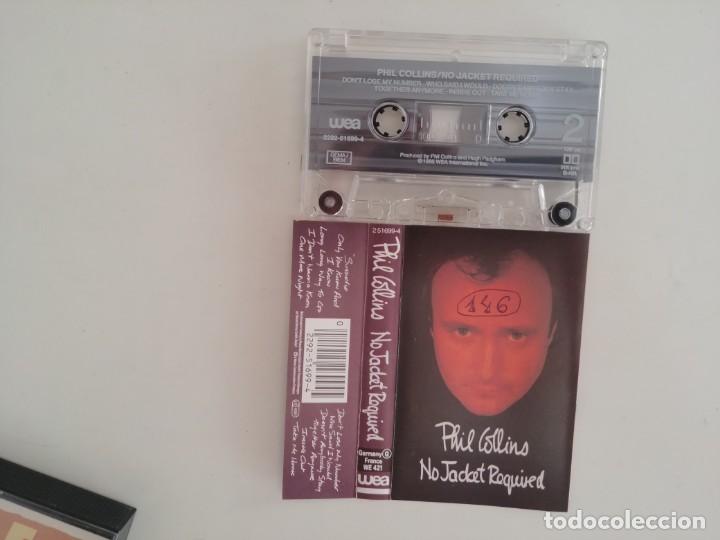 Casetes antiguos: PHIL COLLINS-CASSETTE NO JACKET REQUIRED - Foto 1