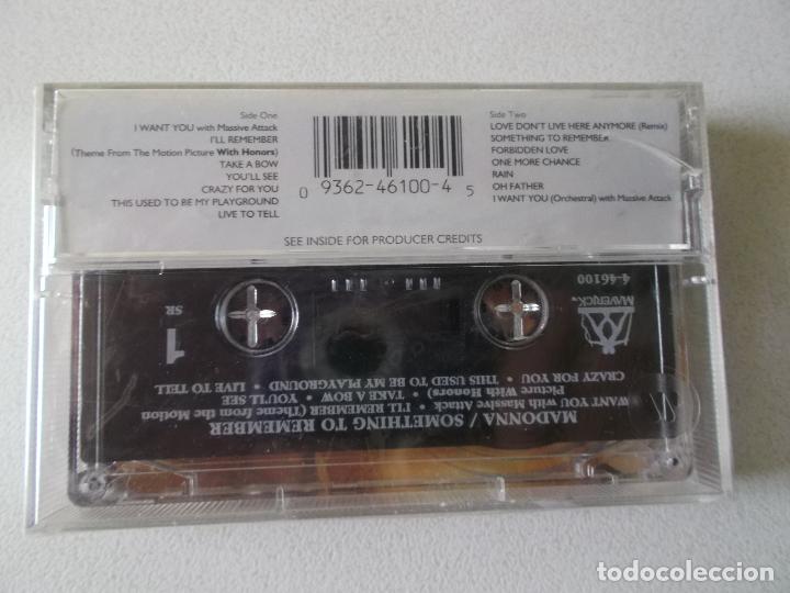 Casetes antiguos: MADONNA, SOMETHING TO REMEMBER,Maverick &lrm;&ndash; PRECINTADA - Foto 3