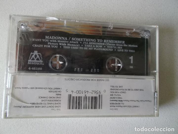 Casetes antiguos: MADONNA, SOMETHING TO REMEMBER,Maverick &lrm;&ndash; PRECINTADA - Foto 4
