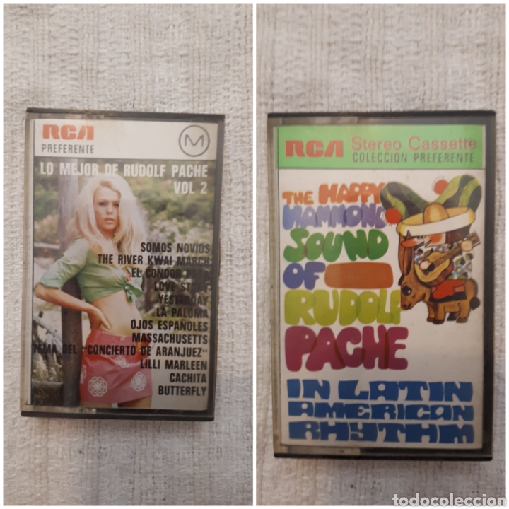 Casetes antiguos: Lote 2 cassettes Rudolf Pache - Foto 1