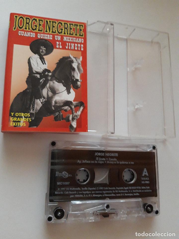 Casetes antiguos: Cinta Cassette - Jorge Negrete - Foto 2