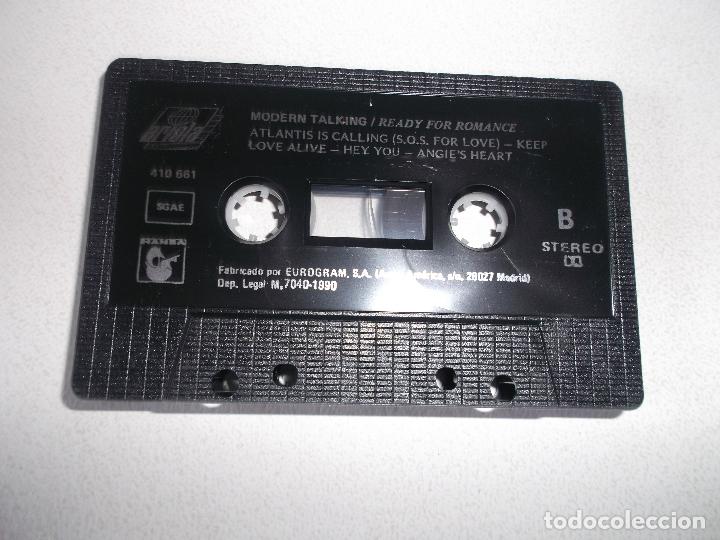 Casetes antiguos: MODERN TALKING READY FOR ROMANCE, ARIOLA - Foto 4