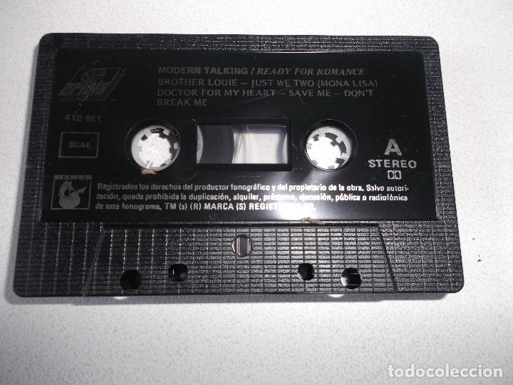 Casetes antiguos: MODERN TALKING READY FOR ROMANCE, ARIOLA - Foto 5