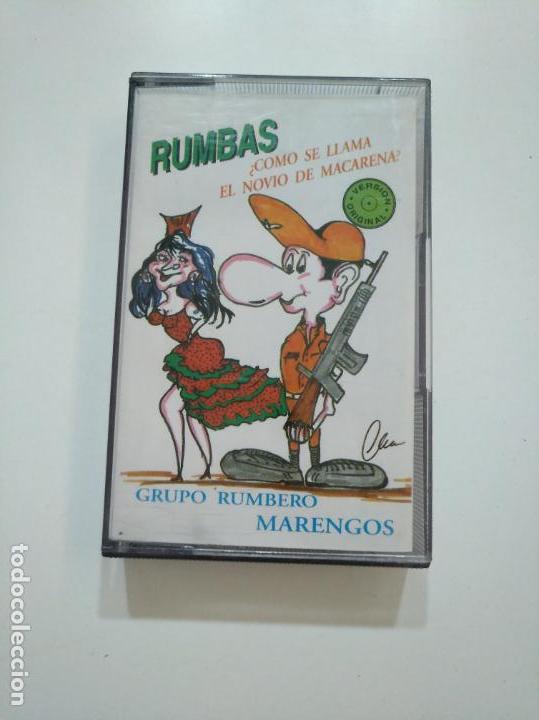 Cassette antiche: RUMAS. &iquest;COMO SE LLAMA EL NOVIO DE MACARENA? GRUPO RUMBERO MARENGOS. CASETE. TDKCST3D