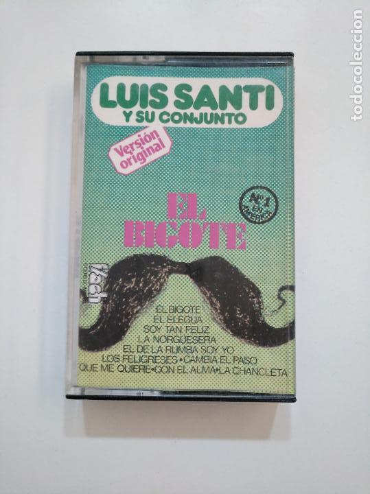 Cassette antiche: LUIS SANTI Y SU CONJUNTO. EL BIGOTE. CASETE. TDKCST6D