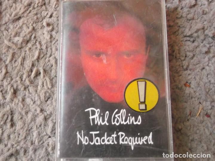 Casetes antiguos: PHIL COLLINS-NO JACKET REQUIRED - Foto 1