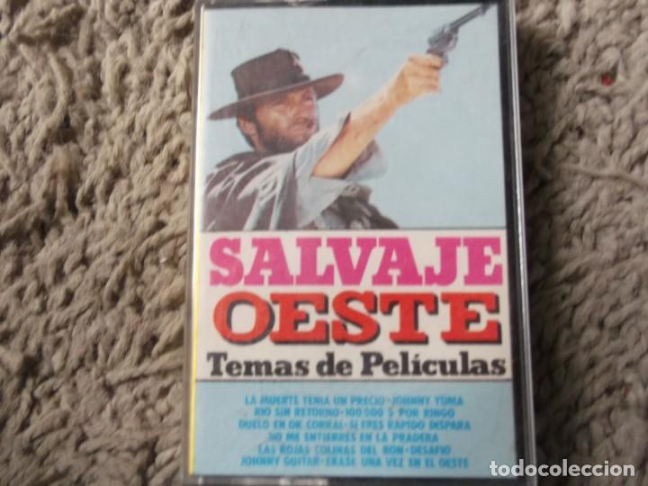 Casetes antiguos: SALVAJE OESTE-TEMAS DE PELICULAS - Foto 1