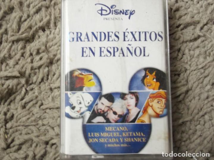 Casetes antiguos: GRANDES EXITOS EN ESPA&Ntilde;OL-DISNEY- MECANO