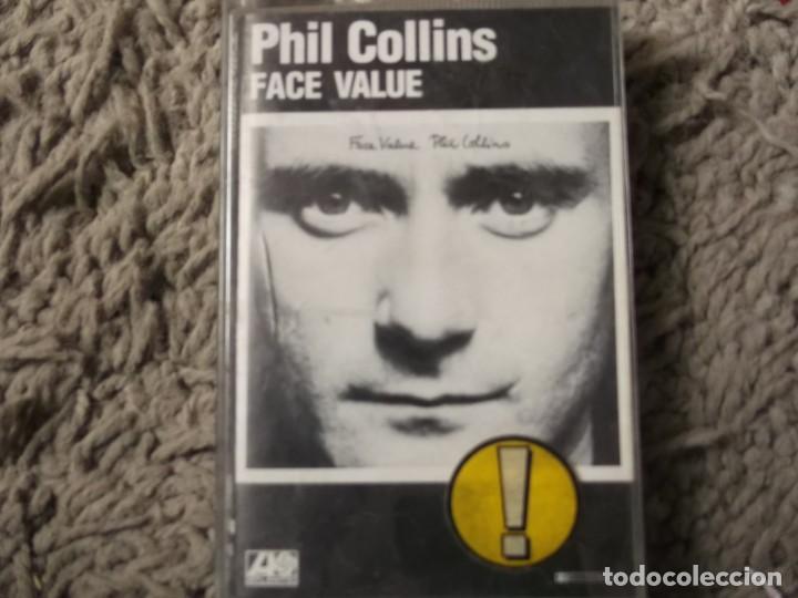 Casetes antiguos: PHIL COLLINS-FACE VALUE - Foto 1