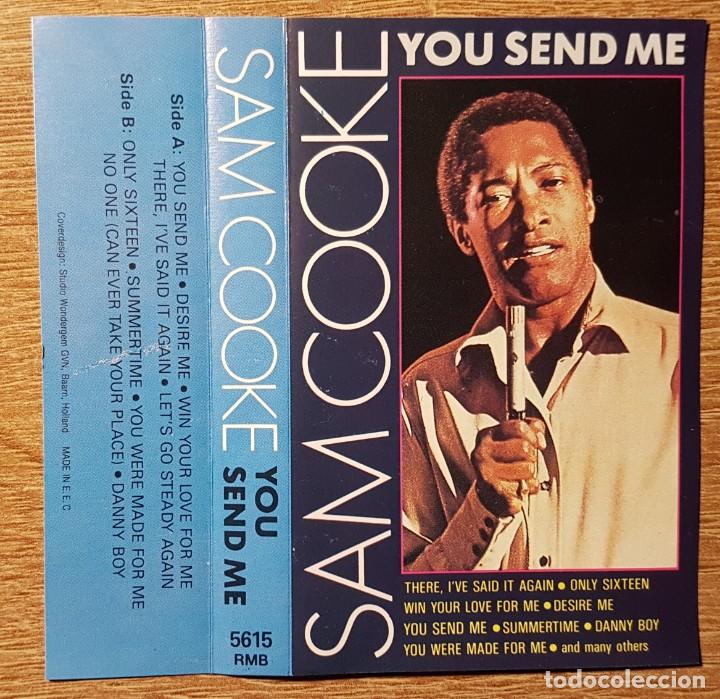 Casetes antiguos: CASETE DE SAM COOKE. YOU SEND ME - Foto 1