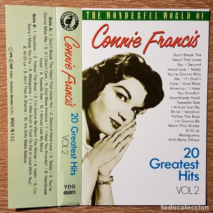 casete de connie francis. 20 greatest hits Buy Cassette tapes on