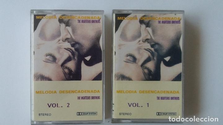 Casetes antiguos: RIGHTEOUS BROTHERS - UNCHAINED MELODY VOL 1 Y 2 - Foto 1