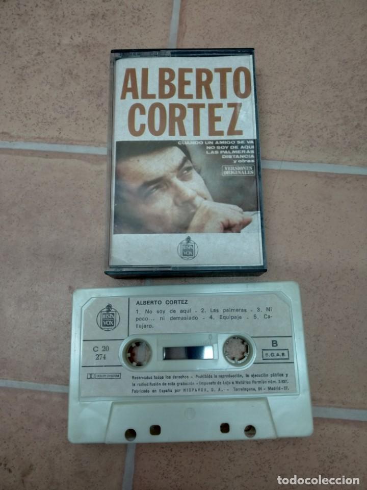 Casetes antiguos: Cassette Alberto Cortez hispavox - Foto 1