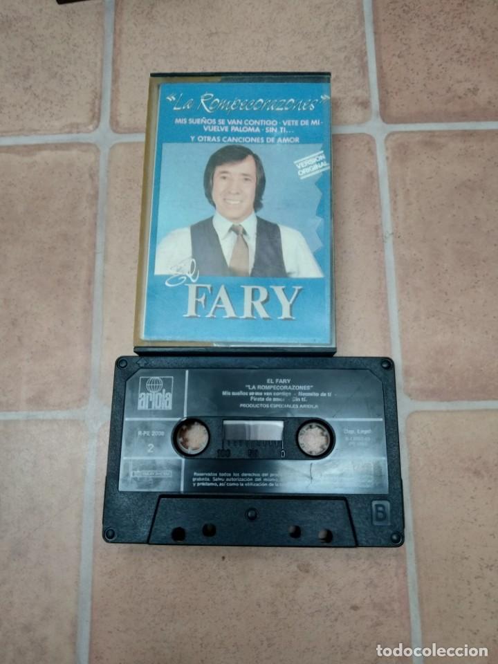 Casetes antiguos: Cassette El Fary la rompecorazones - Foto 1