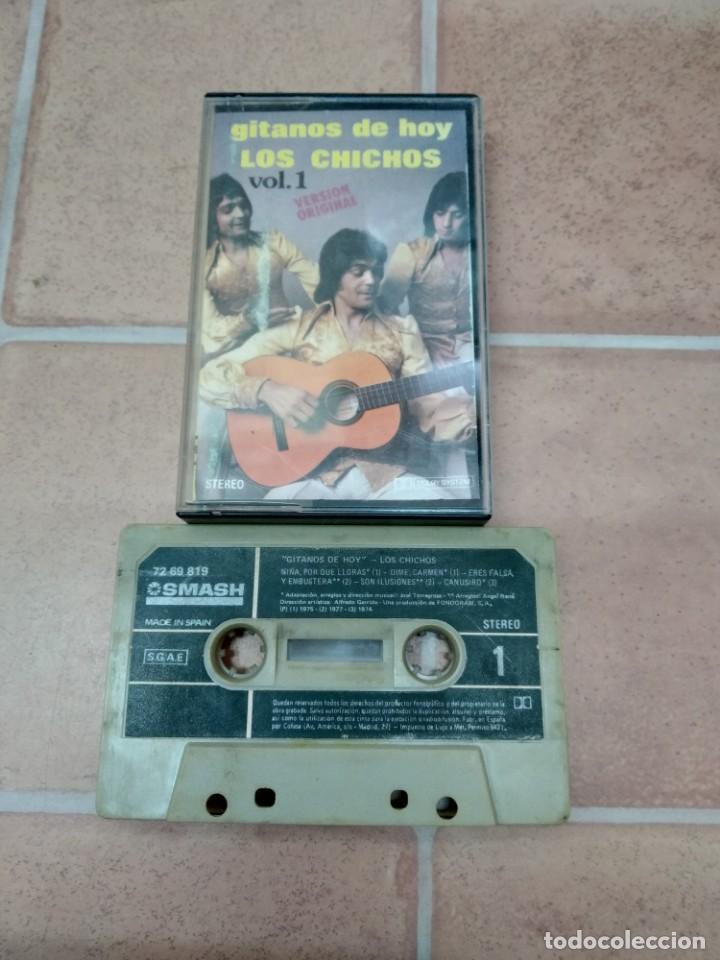 Casetes antiguos: Cassette los Chichos gitanos de hoy - Foto 1