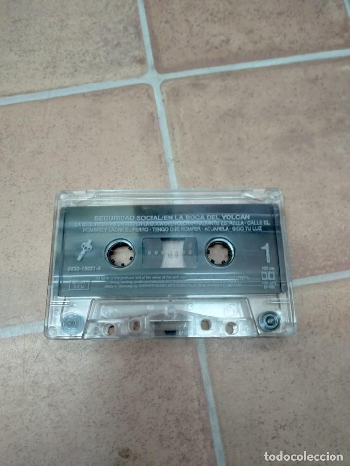 Casetes antiguos: Cassette seguridad social en la boca del volc&aacute;n - Foto 1