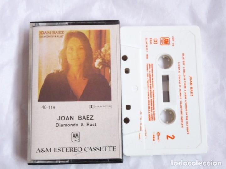 Casetes antiguos: CASETE, CASSETTE JOAN BAEZ DIAMONDS & RUST REF: 3-52 - Foto 1