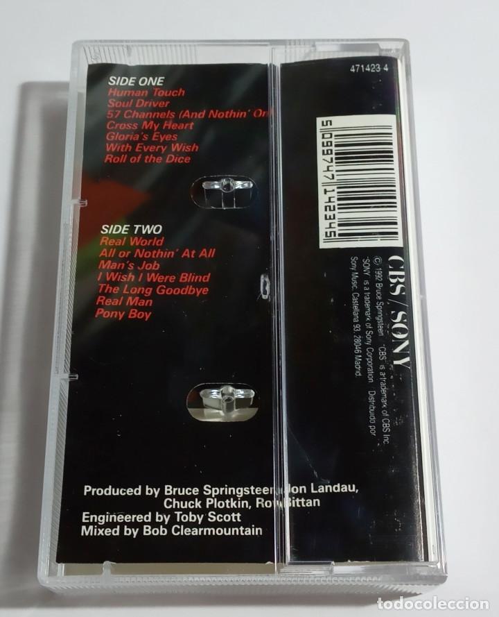 Casetes antiguos: Bruce Springsteen.Human Touch.COLUMBIA.1992.SPAIN. - Foto 2