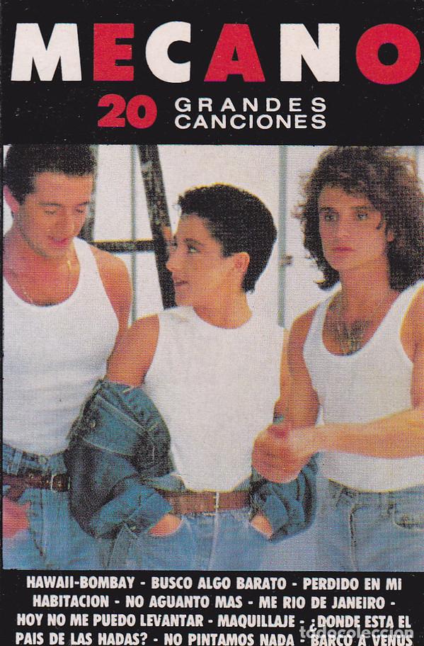 Casetes antiguos: MECANO.AIRE.JAPON.EL BALON.LA ESTACION.ME COLE EN UNA FIESTA.FIESTA NACIONAL.ME VOY.AMANTE DE FUEGO.