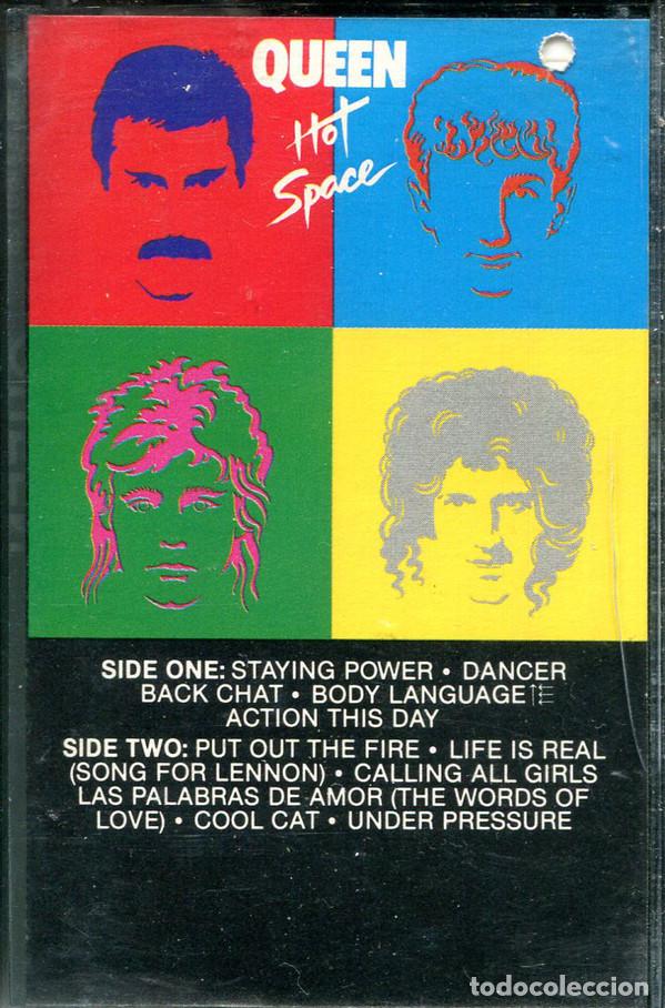 Casetes antiguos: QUEEN HOT SPACE.ELEKTRA.USA.1982. - Foto 2