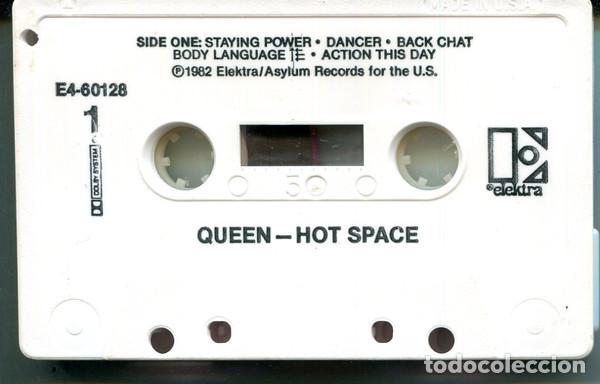 Casetes antiguos: QUEEN HOT SPACE.ELEKTRA.USA.1982. - Foto 3