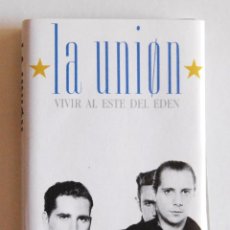 Casetes antiguos: LA UNIÓN - VIVIR AL ESTE DEL EDÉN - 1988 - WEA RECORDS WARNER - CINTA DE CASETE - CASSETTE. Lote 161432122