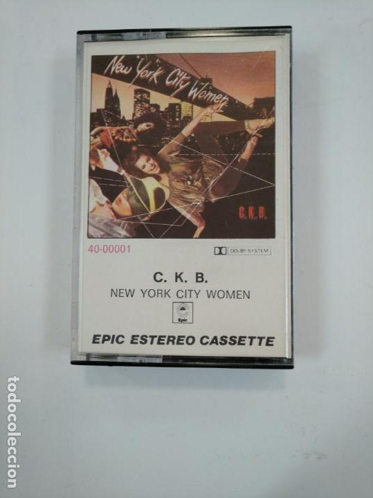 Cassetes antigas: C.K.B. NEW YORK CITY WOMEN. CASETE. TDKCST6D
