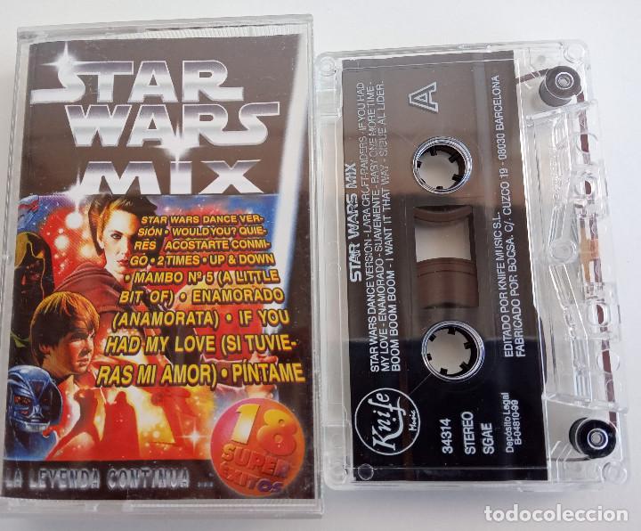 Casetes antiguos: STAR WARS MIX.KNIFE MUSIC.SPAIN.1999.