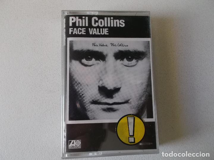 Casetes antiguos: PHIL COLLINS,FACE VALUE - Foto 1