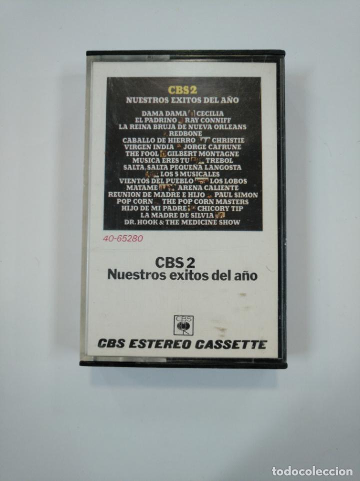 Cbs 2 Nuestros Exitos Del Año Cecilia Ray Conniff Gilbert Montagne Jorge Cafrune Casete Tdkv30