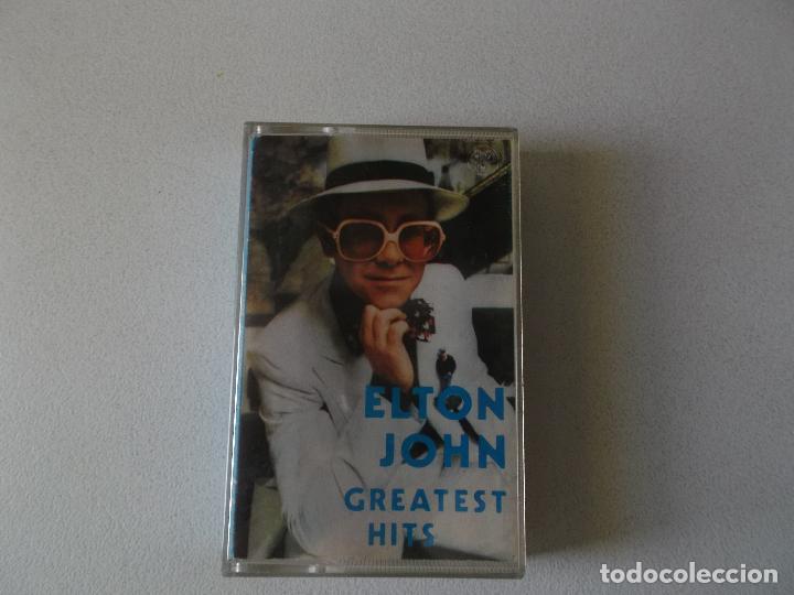 Casetes antiguos: ELTON JOHN, GREATEST HITS ED ESPA&Ntilde;OLA - Foto 1