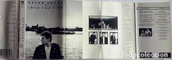 Casetes antiguos: Bryan Adams.Into The Fire.A&M.SPAIN.1987. - Foto 4