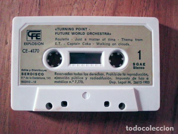 Casetes antiguos: Future World Orchestra.Turning Point.CFE.SPAIN.1983.ELECTRONIC. Electro, Synth-pop. - Foto 3