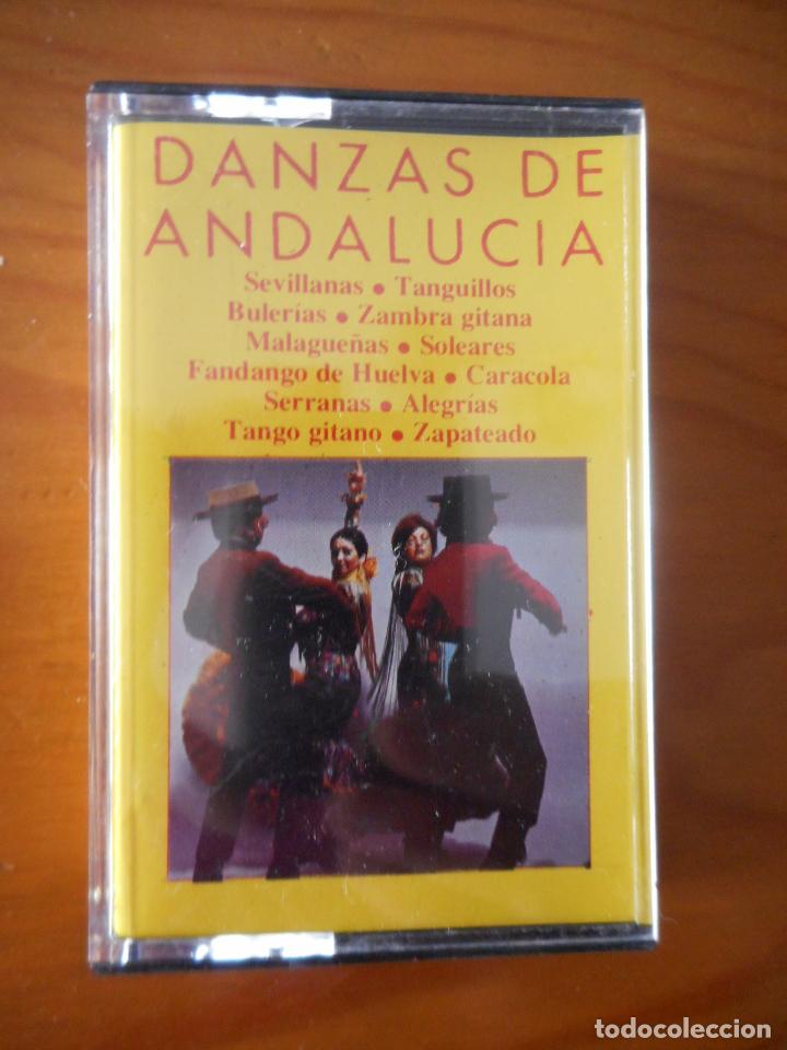 Cassettes Anciennes: Danzas de Andaluc&iacute;a. Sello C&iacute;rculo del Cassette. 1967. Casete -Cassette-. Buen estado