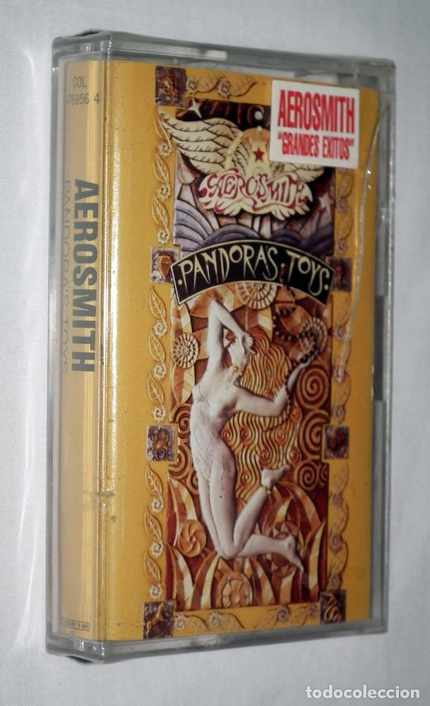 Casetes antiguos: CASSETTE AEROSMITH - PANDORA&acute;S BOY - Foto 1