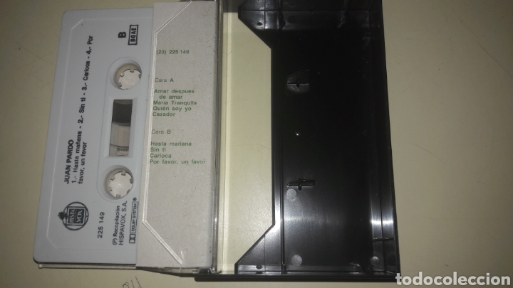 Casetes antiguos: 1985 Juan Pardo difusi&oacute;n - Foto 2