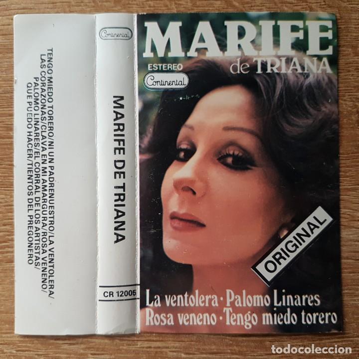 Casetes antiguos: CASETE DE MARIF&Eacute; DE TRIANA. LA VENTOLERA - Foto 1