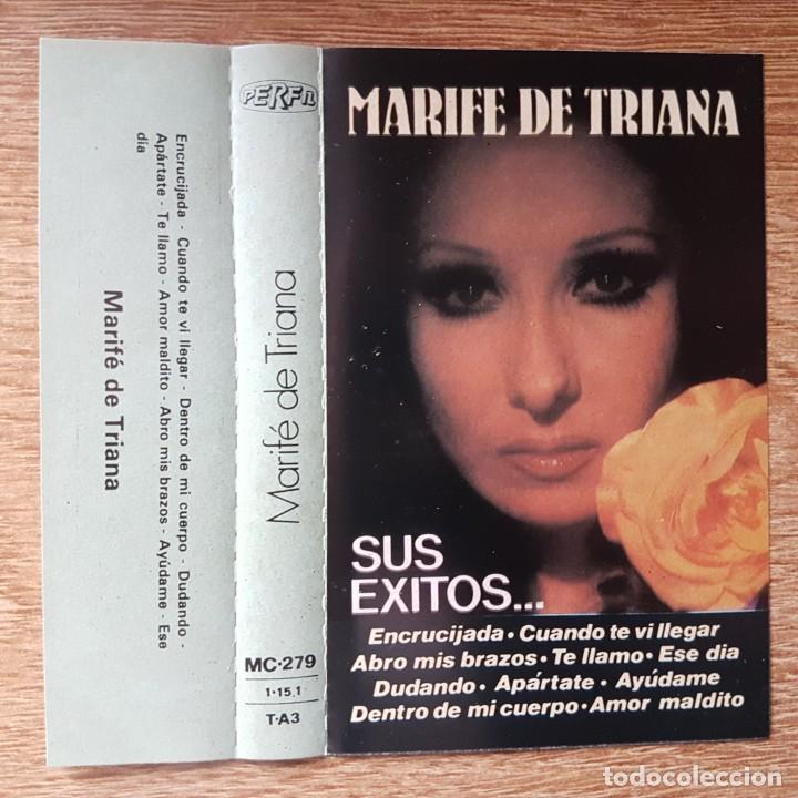 Casetes antiguos: CASETE DE MARIF&Eacute; DE TRIANA. SUS &Eacute;XITOS - Foto 1