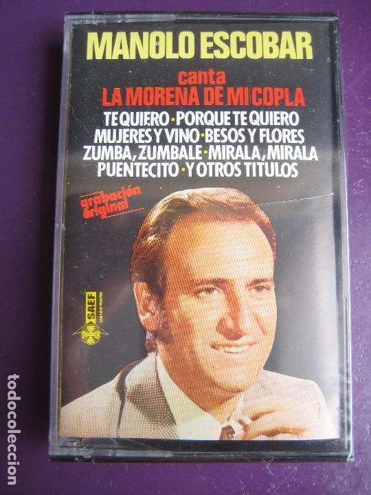 manolo escobar casete saef - la morena de mi co - Compra venta en  todocoleccion