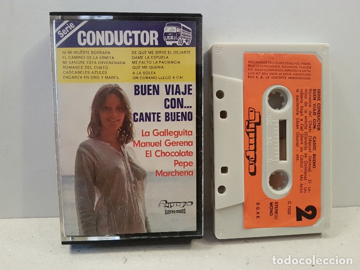 Cassette antiche: antigua casetes serie conductor buen viaje con cante bueno ver fotos