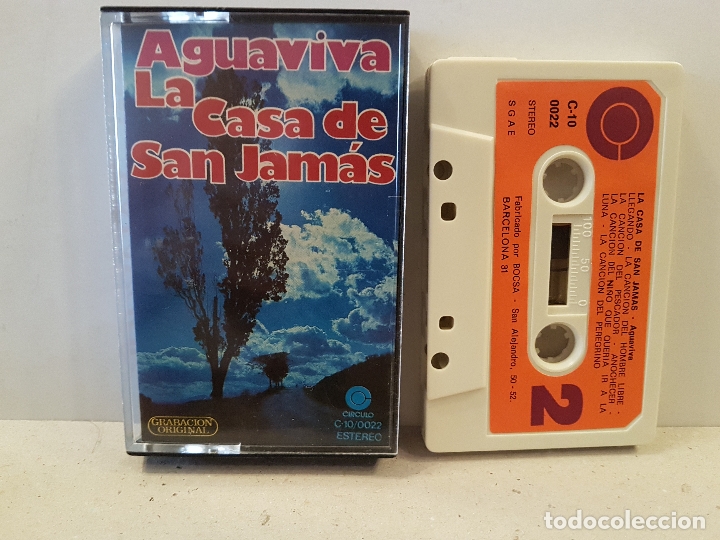 Cassettes Anciennes: antigua casetes aguaviva la casa de san jamas ver fotos