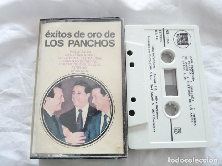 Casetes antiguos: CASETE, CASSETTE EXITOS DE ORO DE LOS PANCHOS REF: 8-26 - Foto 1