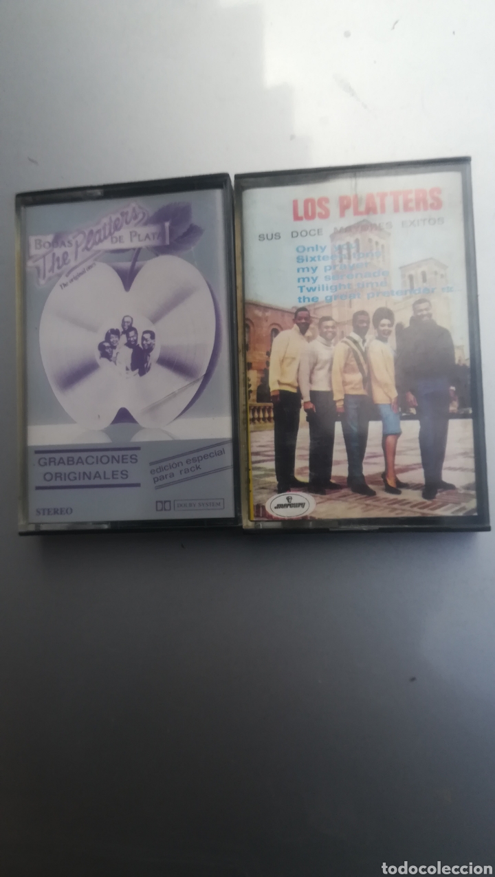 Casetes antiguos: 2 cintas caset de, The Platters - Foto 1