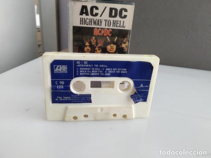 Casetes antiguos: ANTIGUO CASETE ACDC  TO HELL - Foto 4