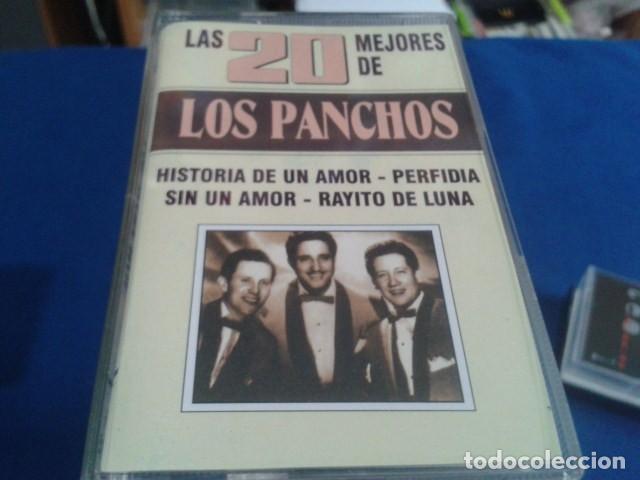 Casetes antiguos: CASETE - CASSETTE ( LOS PANCHOS - LAS 20 MEJORES ) 1996 NOVOSON