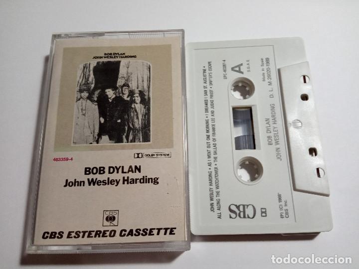 Casetes antiguos: BOB DYLAN.JOHN WESLEY HARDING.1989.CBS.ESPA&Ntilde;A.