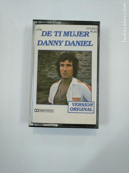 Casetes antiguos: DANNY DANIEL. - DE TI MUJER. CASETE. TDKCST34 - Foto 1